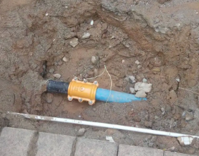 下陆水管漏水检测的情况