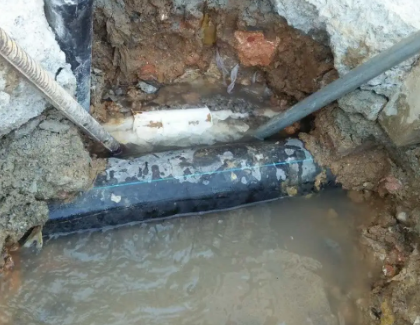 下陆测漏水之水管漏水